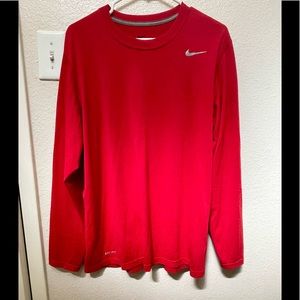 Mens Nike Dry Fit Long Sleeve Shirt